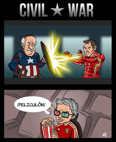 El Mourinhismo, encantado con la trifulca Del Bosque-Casillas