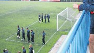 <b>A LA PALESTRA. </b>Amorrortu es el jefe de las categorías inferiores del Atlético