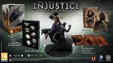 La Edición Coleccionista de Injustice: Gods Among Us enfrenta a Batman con Wonder Woman