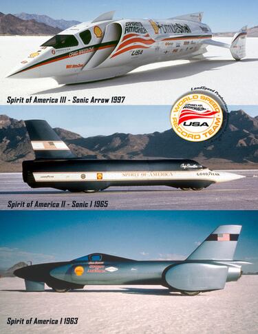 Craig Breedlove, el primer hombre en pasar los 950 km por hora en tierra