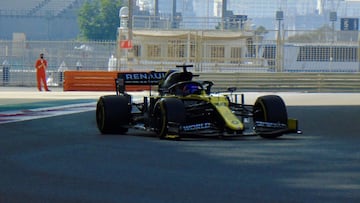 Fernando Alonso (Renault RS20). Abu Dhabi, F1 2020. 