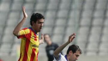 Yevhen Makarenko y Dani Parejo