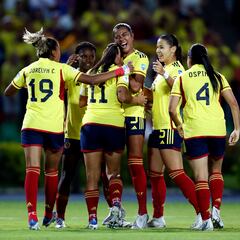 Fiesta en Armenia: Colombia golea a Chile y avanza a semis
