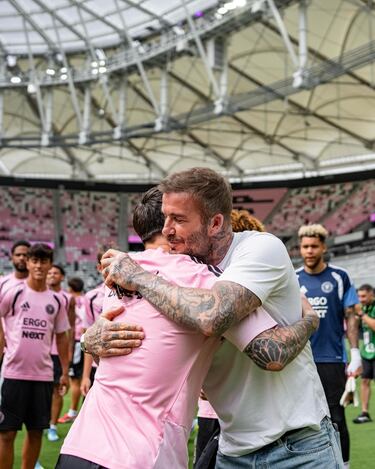 Los deportistas y famosos en Instagram