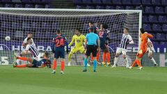 20/03/21 PARTIDO PRIMERA DIVISION  REAL VALLADOLID - SEVILLA FC  PRIMER GOL EMPATE BONO BOUNOU 1-1