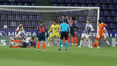 20/03/21 PARTIDO PRIMERA DIVISION REAL VALLADOLID - SEVILLA FC PRIMER GOL EMPATE BONO BOUNOU 1-1