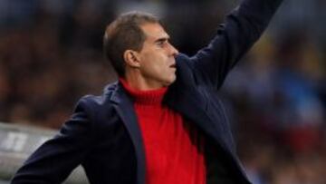 El entrenador del Eibar, Gaizka Garitano.