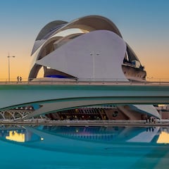 Muere un trabajador al caer desde 20 metros en el Palacio de las Artes de Valencia