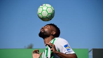 Bakambu, en su presentación.