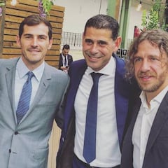 Casillas, reunido con 'la tribu de los Brady'