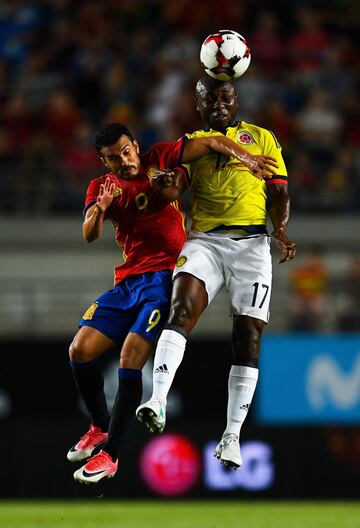 Las mejores imágenes del amistoso España vs Colombia