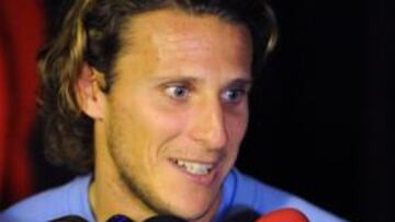 Diego Forlán, ambicioso.