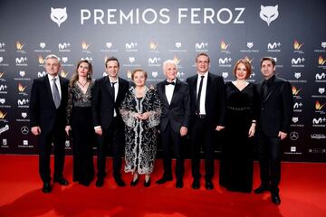 El equipo del documental "Muchos hijos, un mono y un castillo" dirigido por Gustavo Salmerón.