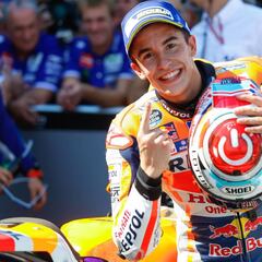 Márquez ya es como Doohan: empate a 54 victorias en GGPP