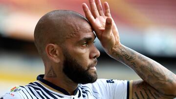 Dani Alves muestra mejoría, y empieza a aportar en Pumas