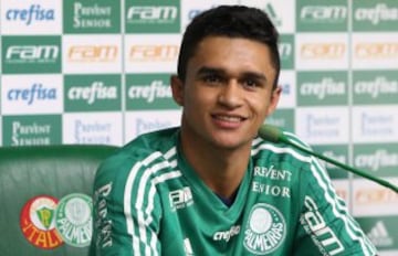 Palmeiras | Erick podría enfrentar a la U en la Libertadores.