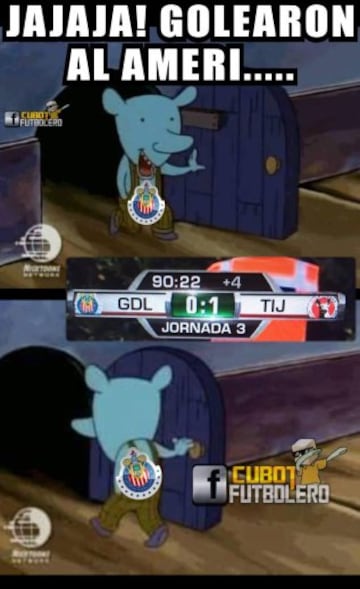 Chivas perdió ante Xolos y los memes no paran