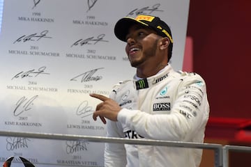 Lewis Hamilton.