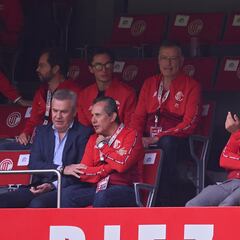 El ‘Vasco’ Aguirre y Rafael Márquez asistieron al Toluca - San Luis de la Liga MX