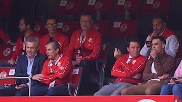 Javier Aguirre head coach of Mexico during the 5th round match between Toluca and Atletico de San Luis as part of the Liga BBVA MX, Torneo Apertura 2024 at Nemesio Diez Stadium on August 25, 2024 in Toluca, Estado de Mexico, Mexico.