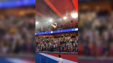 La imagen es incomprensible: el PSG abre su estadio para que los aficionados vean la final