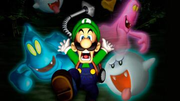 Luigi's Mansion | Una de las aventuras más recordadas de Luigi en solitario y en la que debemos acabar con la amenaza fantasmagórica de una mansión encantada a golpe de aspirador; todo un clásico.