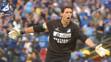El ídolo de Millonarios, Héctor Walter Burguez se vuelve a encontrar con el equipo