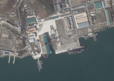 North Korea is building its biggest and most advanced warship, almost as large as those of the US Navy