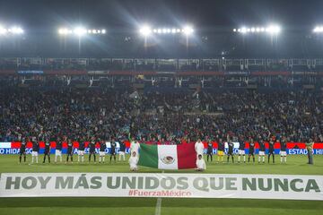 Así fueron los homenajes en Liga MX en memoria de las víctimas del sismo