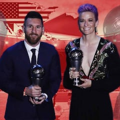 Jugadores de América que han sido premiados en FIFA The Best