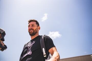 Messi and Miami arrive in Cincinnati