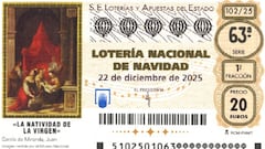 Comprobar Lotería de Navidad 2025: resultados del Sorteo Extraordinario de hoy, lunes 22 de diciembre