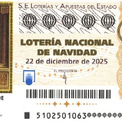Comprobar Lotería de Navidad 2025: todos los resultados del Sorteo Extraordinario del lunes, 22 de diciembre
