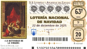 Comprobar Lotería de Navidad 2025: resultados del Sorteo Extraordinario de hoy, lunes 22 de diciembre