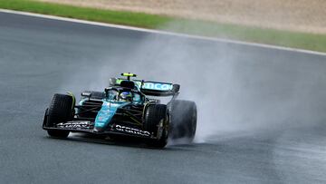 Fernando Alonso, en los primeros libres de la Fórmula 1 en el GP de los Países Bajos.