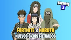 Fortnite x Naruto: skins del Equipo 8 filtrados