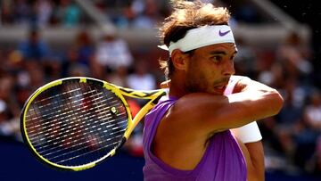 Rafael Nadal, en el US Open.