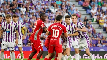 Valladolid 30/8/2025. Tercera jornada de la Liga HIPERMOTION entre el Real Valladolid C.F. Y el Córdoba C.F.
Photogenic/Miguel Ángel Santos