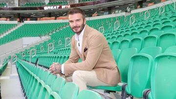 El exfutbolista ingl&eacute;s David Beckham.
 OMNICOM PR GROUP / QATAR 2022
 30/03/2022