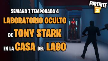 &iquest;D&oacute;nde est&aacute; la casa del lago y el laboratorio oculto de Tony Stark en Fortnite?