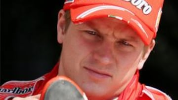 <strong>EL MEJOR.</strong> El finlandés Kimi Raikkonen consiguió el mejor tiempo en la última sesión de entrenamientos en Bahrein.