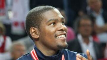 Kevin Durant lidera la prelista de EE UU para el Mundial