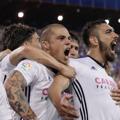 Un triplete de Borja mete al Zaragoza en el ‘playoff’