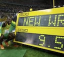 Los récords mundiales del atletismo masculino en imágenes