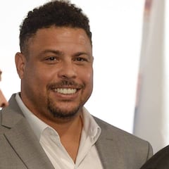 Ronaldo Nazario apadrinó a Vinicius en su presentación