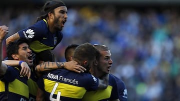 Sebastián Pérez segundo partido de titular con Boca