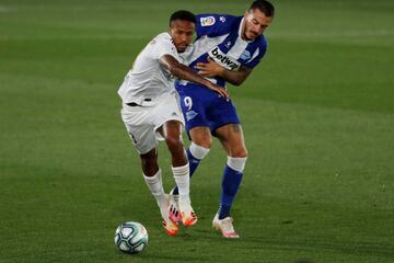 Eder Militao y Joselu.