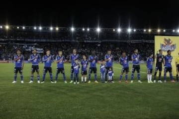 Millonarios vs. Cúcuta en primer plano