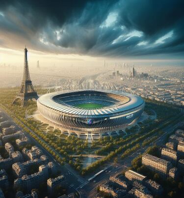 ChatGPT redesigns stadiums of Real Madrid, Barcelona, PSG, Arsenal, Benfica...