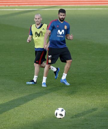 David Silva y Diego Costa.